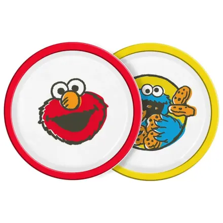 Sesame Street Talerz Vintage Kids Zestaw 2 sztuk 22 cm zdjęcie produktu