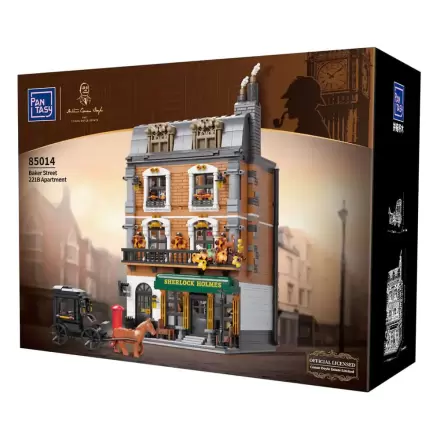 Sherlock Holmes Construction Set Baker Street 221B Apartament 42 cm termékfotója