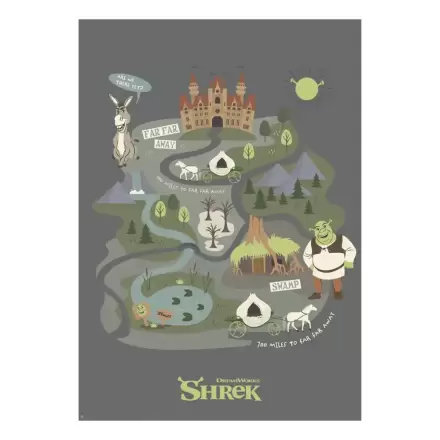 Shrek Grafika Podróż Do Zasiedmiogórogrodu Edycja Limitowana 42 x 30 cm termékfotója