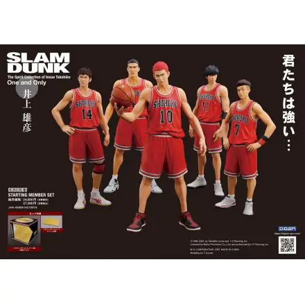 Slam Dunk Scale PVC Statues 5-pak Shohoku Starting Member Set 15 - 17 cm zdjęcie produktu