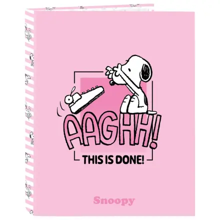 Snoopy A4 segregator kartonowy 4 ringi zdjęcie produktu