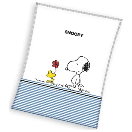 Koc polarowy Snoopy Flower zdjęcie produktu