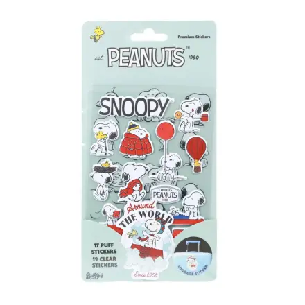 Snoopy Zestaw naklejek Premium zdjęcie produktu