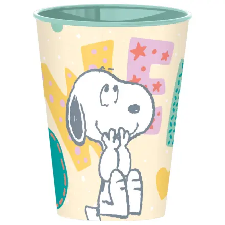 Snoopy Słodki Plastikowy Kubek 260 ml zdjęcie produktu