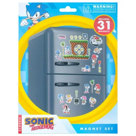 Sonic zestaw magnesów die-cut zdjęcie produktu