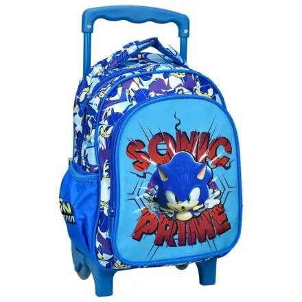 Sonic Prime Plecak przedszkolny na kółkach, torba 30 cm zdjęcie produktu