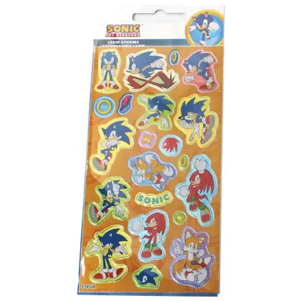 Sonic the Hedgehog Sega zestaw holograficznych naklejek zdjęcie produktu