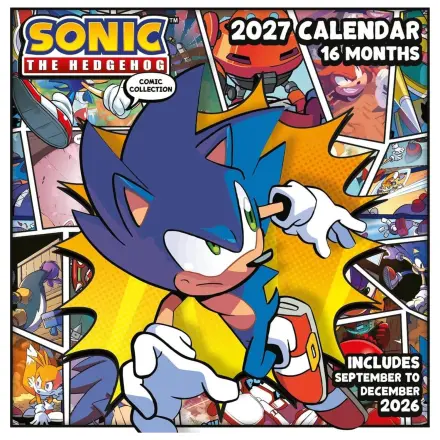Sonic the Hedgehog (2027) kalendarz ścienny zdjęcie produktu