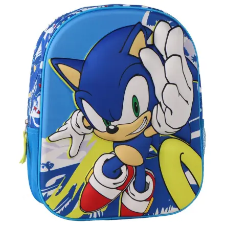 Sonic the Hedgehog plecak 3D 30cm zdjęcie produktu