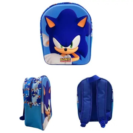 Sonic the Hedgehog plecak 3D 30 cm zdjęcie produktu