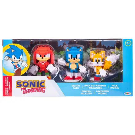Sonic The Hedgehog zestaw 3 figurek 6cm zdjęcie produktu