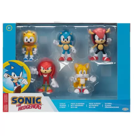 Sonic the Hedgehog – zestaw 5 figurek 6 cm termékfotója