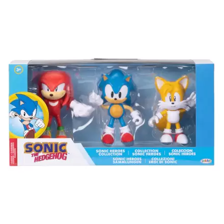 Sonic the Hedgehog Classic pack 3 figurki 10 cm termékfotója