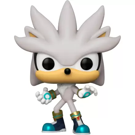 Sonic The Hedgehog Funko POP! Games Figurka winylowa Silver The Hedgehog (GW) 9 cm zdjęcie produktu