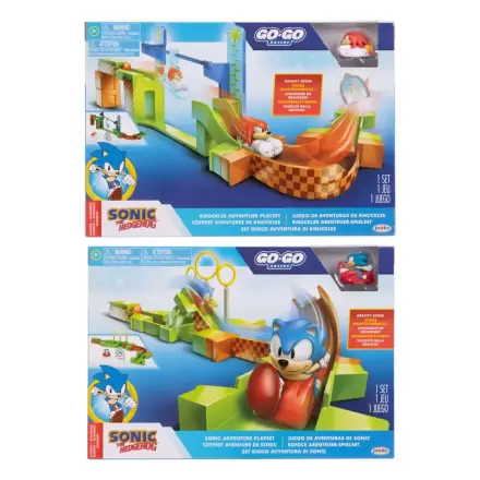 Sonic - The Hedgehog Go Go Racers Mini Figure Playset Rampy startowe Sonic & Knuckles zdjęcie produktu