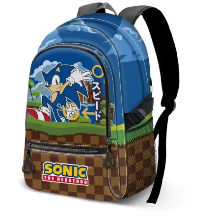 Sonic the Hedgehog Greenhill plecak adaptacyjny 44 cm termékfotója