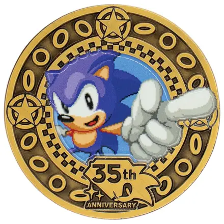 Moneta kolekcjonerska Sonic the Hedgehog na 35. rocznicę, edycja limitowana zdjęcie produktu