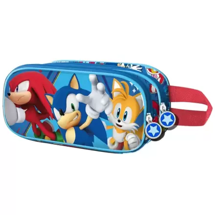 Piórnik podwójny 3D Sonic the Hedgehog Heroes zdjęcie produktu