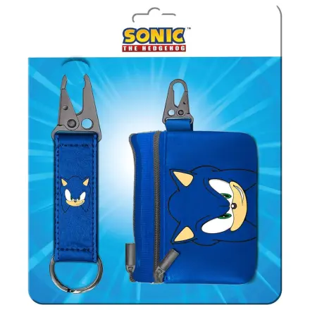 Zestaw: Sonic the Hedgehog brelok + portmonetka zdjęcie produktu