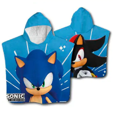 Sonic The Hedgehog ręcznik poncho z mikrofibry termékfotója