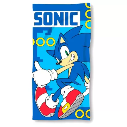 Ręcznik plażowy z mikrofibry Sonic The Hedgehog termékfotója