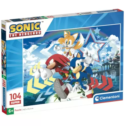 Puzzle Sonic the Hedgehog 104 elementy termékfotója