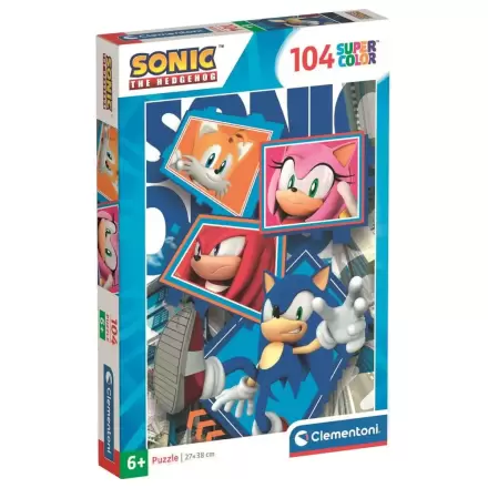Puzzle Sonic the Hedgehog 104 elementy zdjęcie produktu
