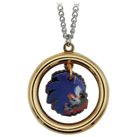 Sonic - The Hedgehog Naszyjnik z zawieszką i pierścieniem zdjęcie produktu