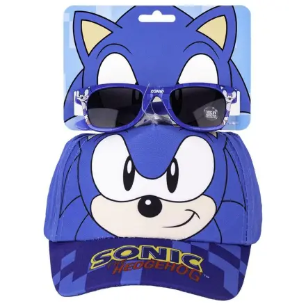 Sonic The Hedgehog zestaw czapka + okulary przeciwsłoneczne zdjęcie produktu