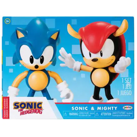 Sonic The Hedgehog Sonic & Mighty Sonic zestaw figurek 10 cm termékfotója