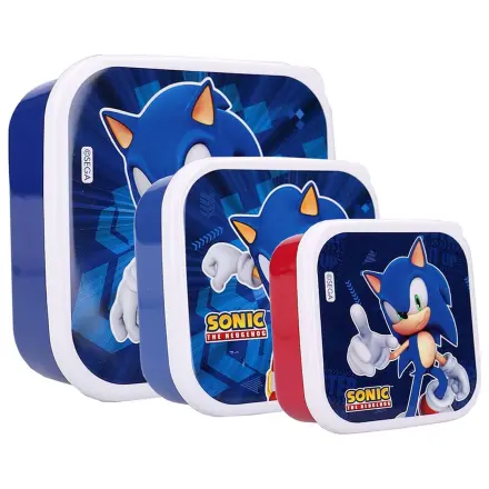 Sonic the Hedgehog zestaw pudełek na przekąski Sonic Fresh Bites zdjęcie produktu