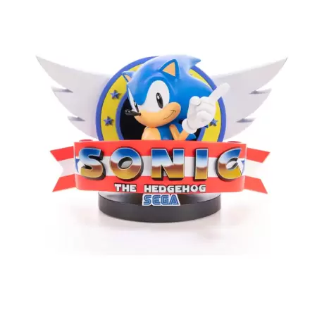 Sonic the Hedgehog Statua Sonic Title Screen 21 cm zdjęcie produktu