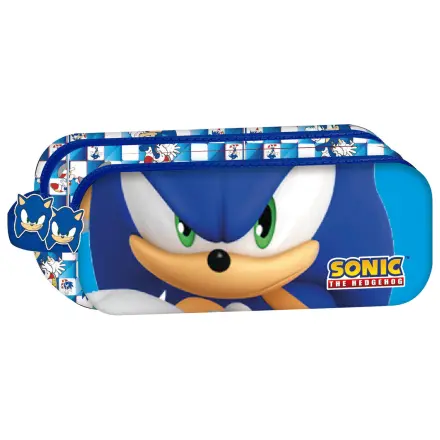 Sonic the Hedgehog potrójny piórnik zdjęcie produktu