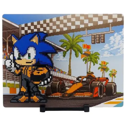 Sonic The Hedgehog x McLaren FiGGYZ Magnes Kolekcjonerski Sonic McLaren 35th Anniversary 9 cm zdjęcie produktu