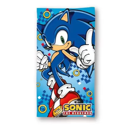 Ręcznik plażowy z mikrofibry Sonic the Hedgehog zdjęcie produktu