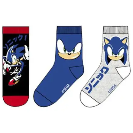Sonic Turbo Blur Dziecięce Skarpetki 27/30 zdjęcie produktu