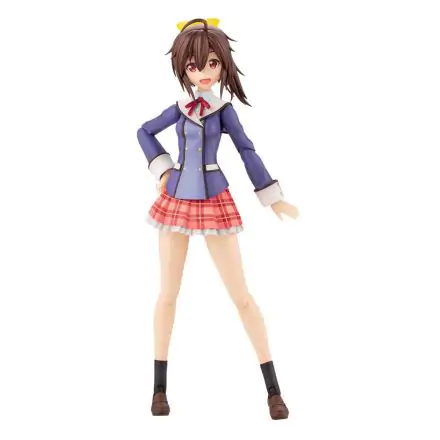 Sousai Shojo Teien Plastic Model Kit 1/10 Ao Gennai Wakaba Girls' High School Winter Clothes 16 cm – Model plastikowy do składania zdjęcie produktu