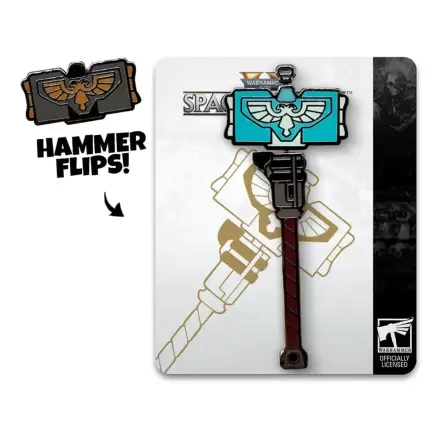 Space Marine 2 Pin Odznaka Młot Burzy 5 cm zdjęcie produktu