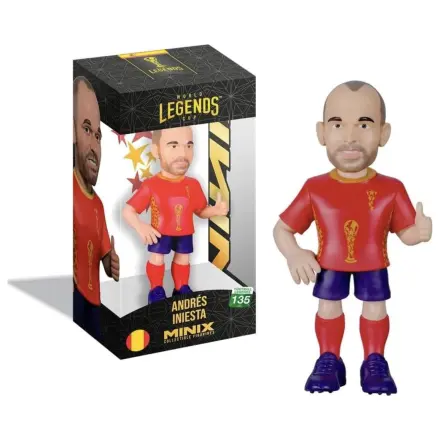 SPAIN Iniesta Figurka Minix World Legends Cup 12cm zdjęcie produktu