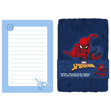 Marvel Spiderman pluszowy notes A5 zdjęcie produktu