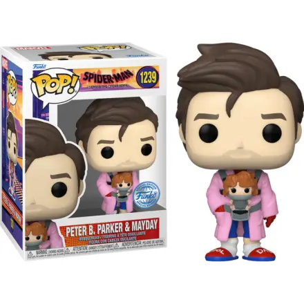 Spider-Man: Across the Spider-Verse Funko POP! Figurka winylowa Peter B. Parker & Mayday 9 cm zdjęcie produktu