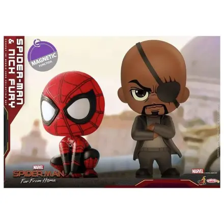 Zestaw figurek Spider-Man Cosbaby Wave 4 Spider-Man & Nick Fury zdjęcie produktu