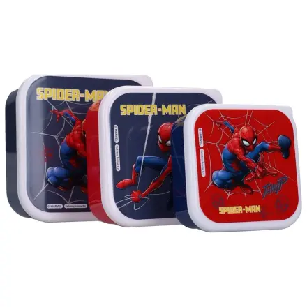 Spider-Man Zestaw pojemników na przekąski Fresh Bites 12 cm zdjęcie produktu