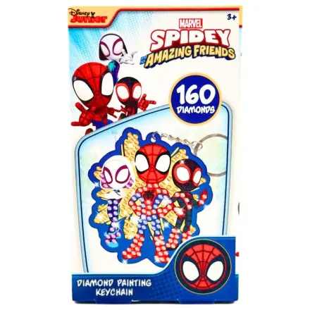 Marvel Spiderman zestaw do tworzenia diamentowego breloczka zdjęcie produktu