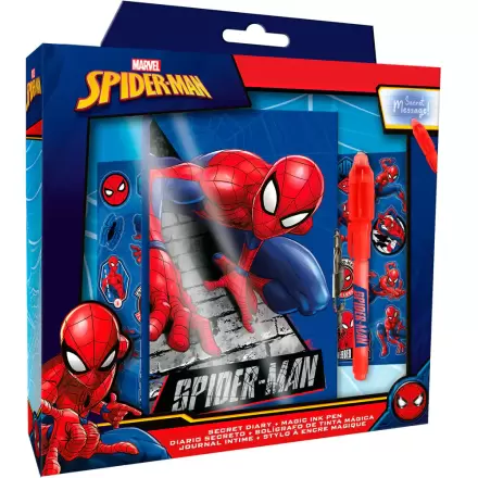 Marvel Spiderman Dziennik i Magiczny długopis zdjęcie produktu