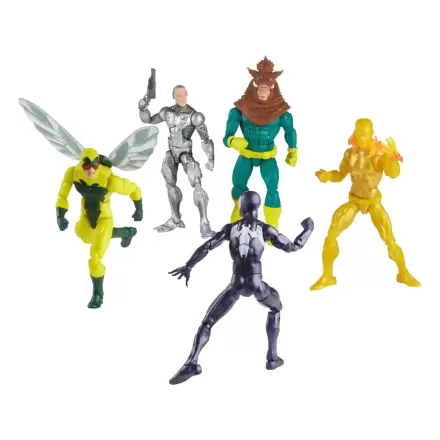 Spider-Man Marvel Legends Figurka Akcji 5-Pack Spider-Man, Silvermane, Human Fly, Molten Man, Razorback 15 cm termékfotója