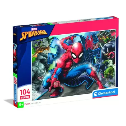 Marvel Spiderman super puzzle 104 elementy termékfotója