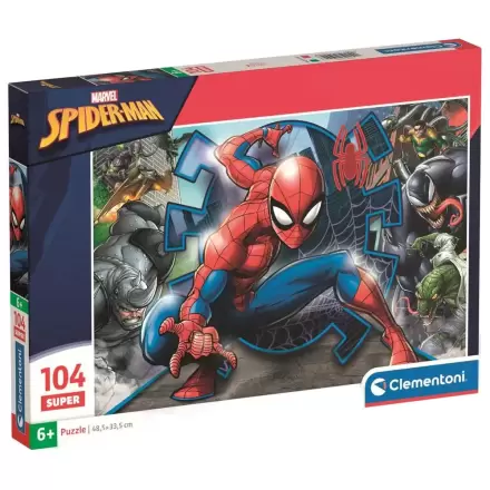 Marvel Spiderman super puzzle 104 elementy zdjęcie produktu