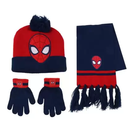 Marvel Spider-Man zimowy zestaw komin, czapka, rękawiczki zdjęcie produktu