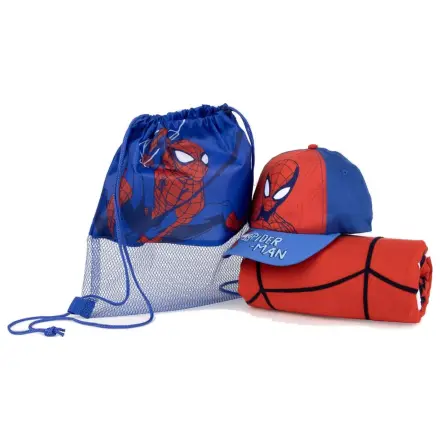 Zestaw Marvel Spiderman ręcznik, torba i czapka zdjęcie produktu